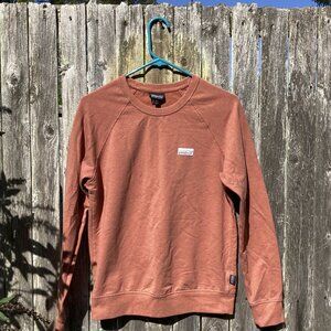 Organic cotton Patagonia sweatshirt in Sienna Clay